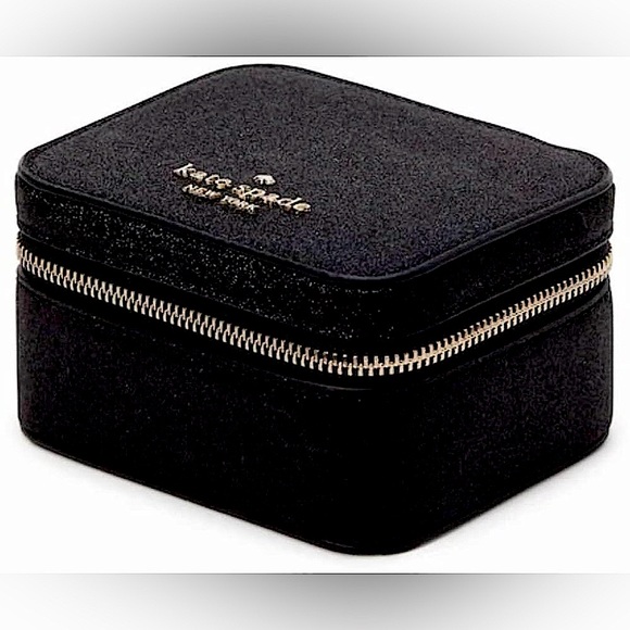 Kate Spade Sparkly Glitter Travel Jewelry Holder With Gift Box & Gift Bag NWT - Picture 4 of 11